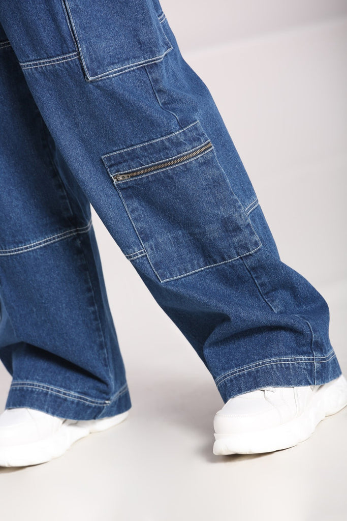 Hell Bunny Cameron Jeans - Blue