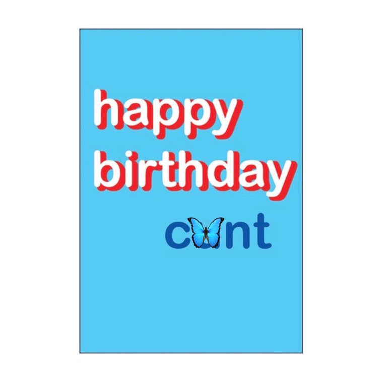 Rude Cards featuring Swear Words