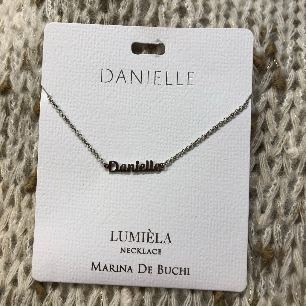 Marina De Buchi Personalised Name Necklace - D