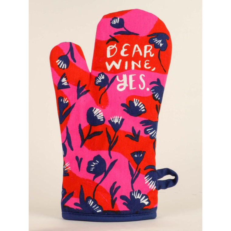 Oven Mitt - Dear Wine, Yes