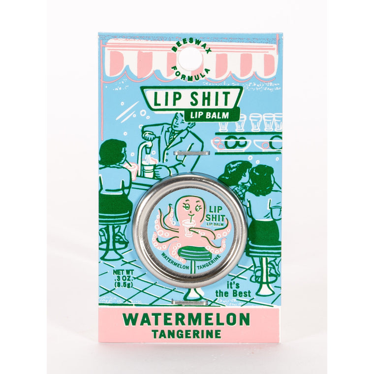 Blue Q Lip Shit Lip Balm - Watermelon & Tangerine