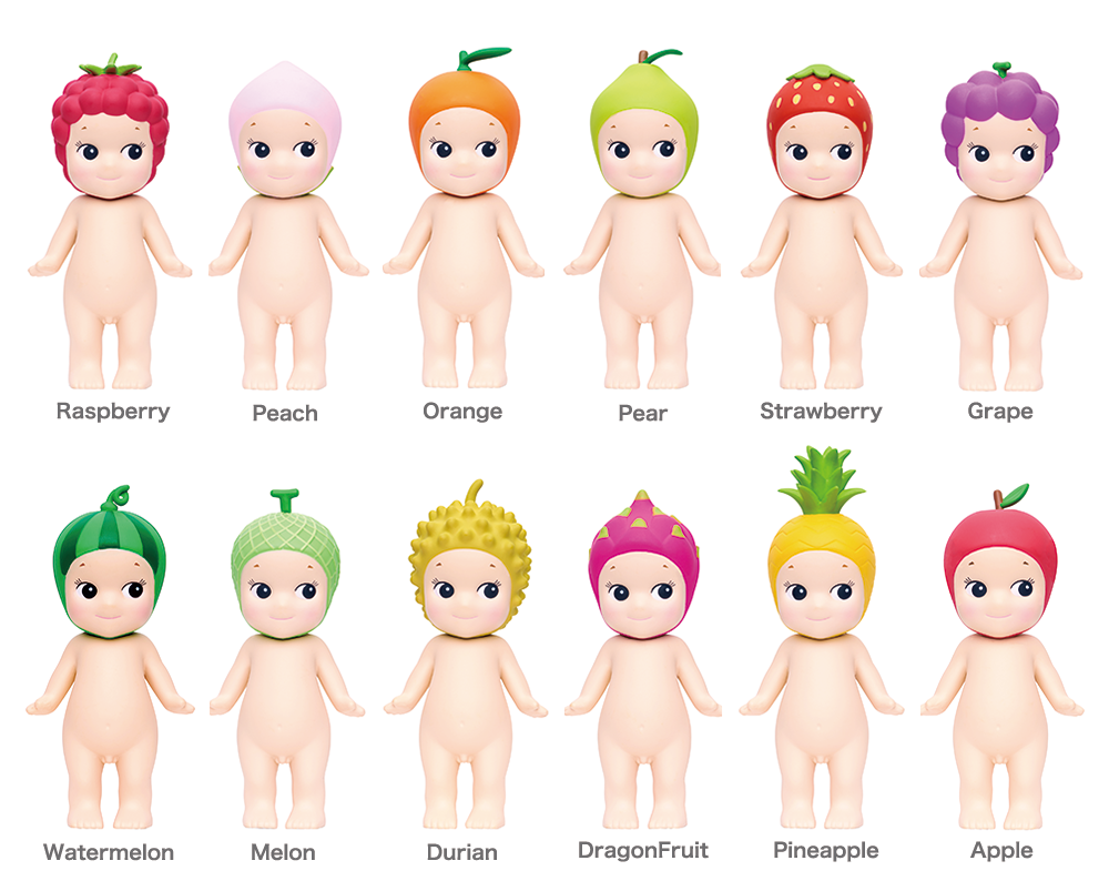 Sonny Angel Mini Figure Dolls - Fruit