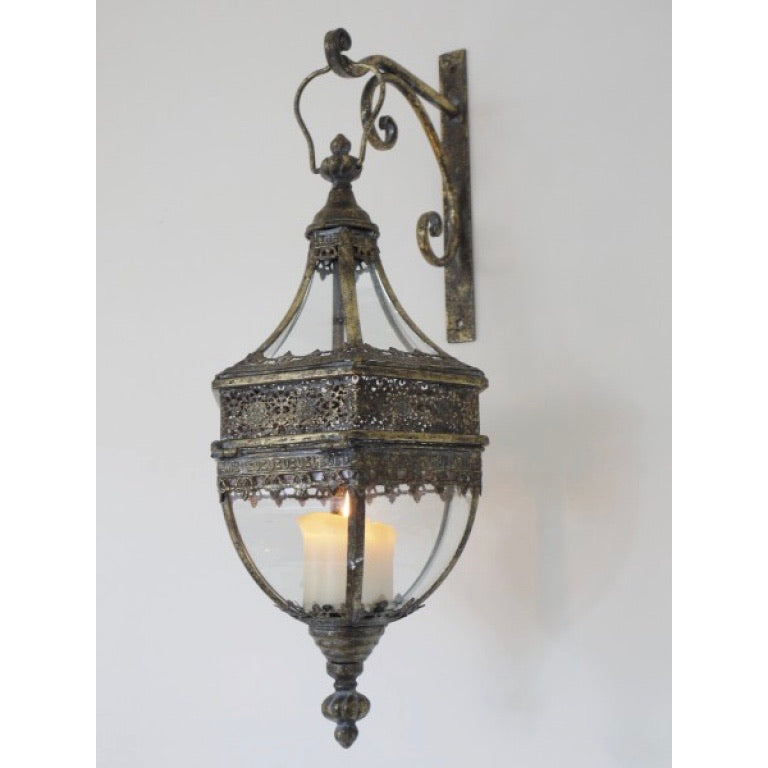 Wall Hanging Lantern Plus Bracket