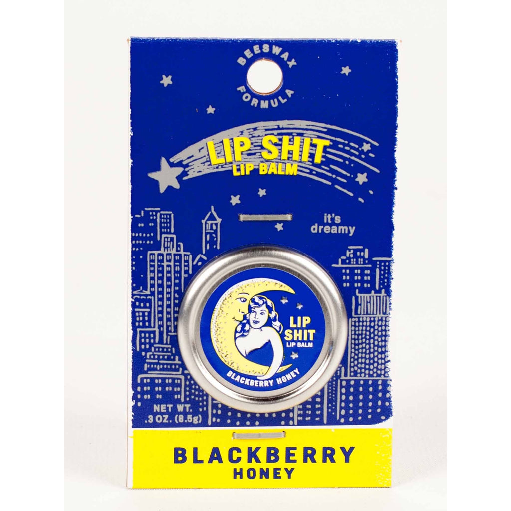 Blue Q Lip Shit Lip Balm - Blackberry & Honey