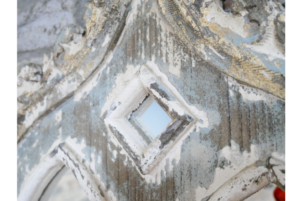 Rustic Wooden Mirror