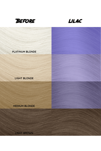 Crazy Color Semi-Permanent Hair Colour - Lilac