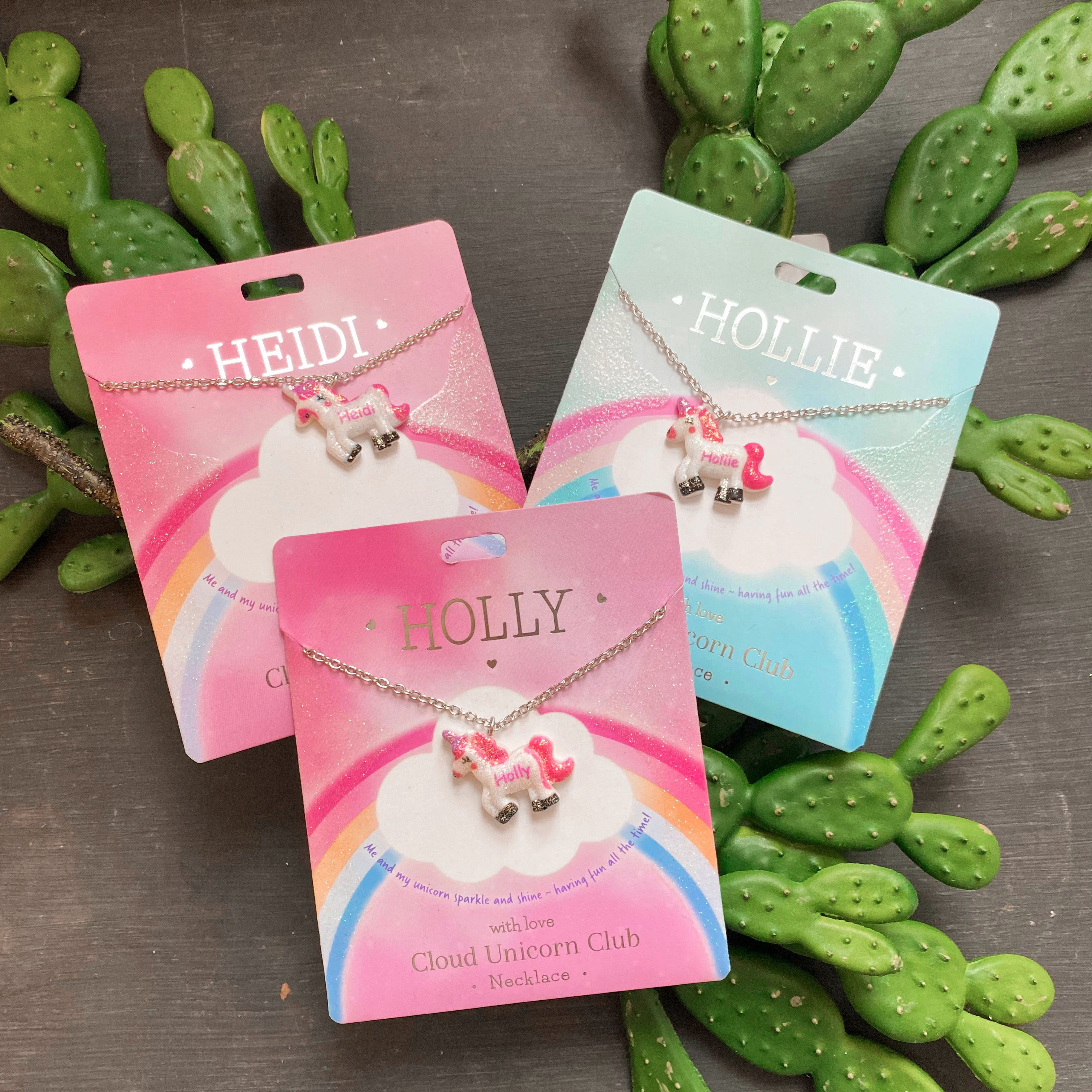 Heidi name shop necklace