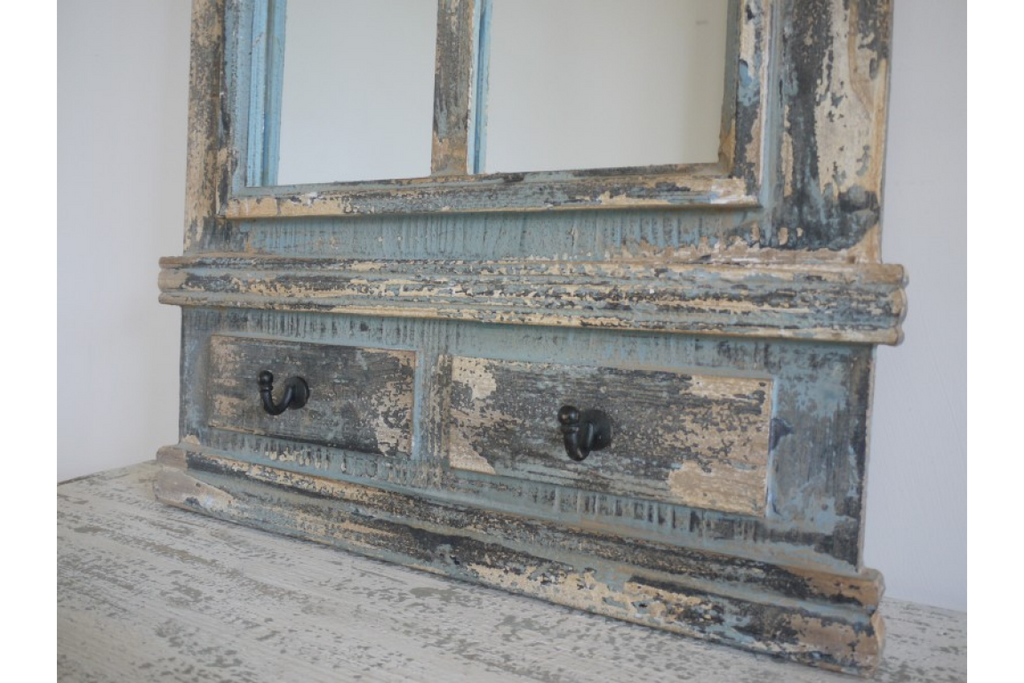 Rustic Wooden Mirror