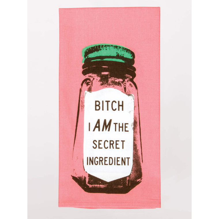 Blue Q Tea Towel - Bitch I Am The Secret Ingredient