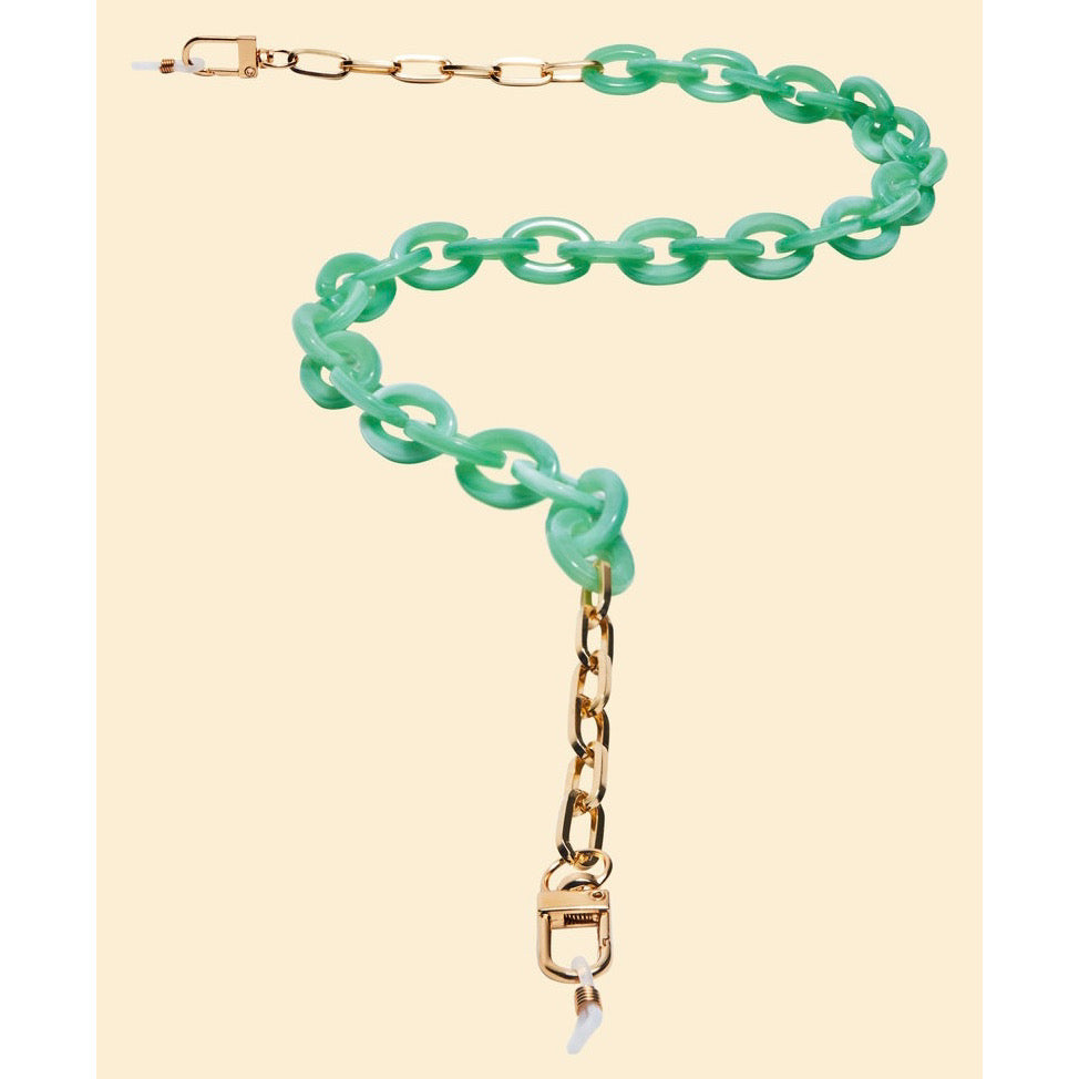 Sunglasses Chain - Block Jade