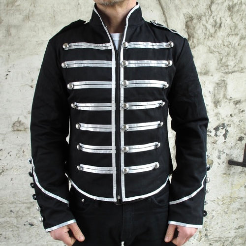 Jawbreaker Black Parade Jacket with Silver Trim