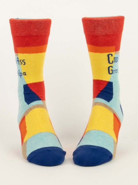 Cool-Ass Grandpa - Mens Crew Socks