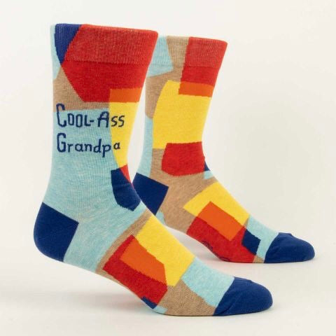 Cool-Ass Grandpa - Mens Crew Socks