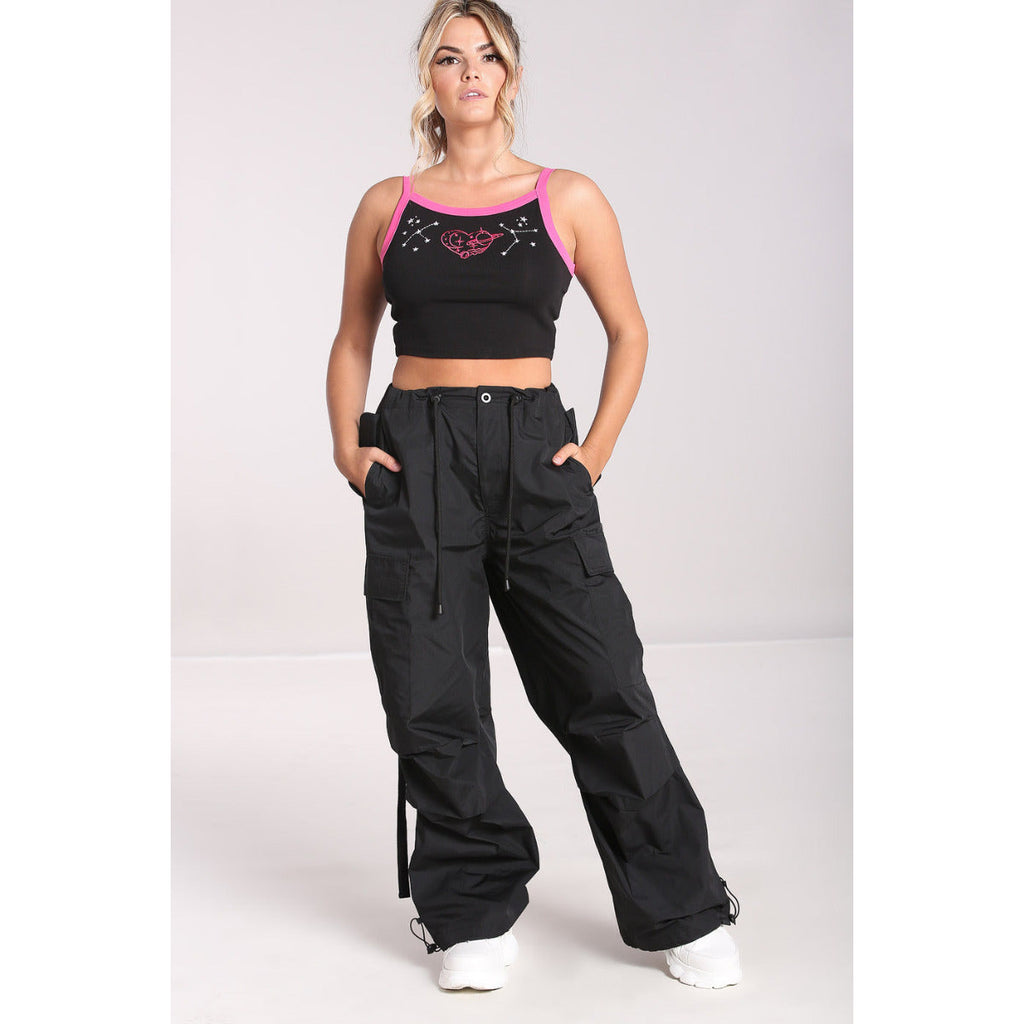 Hell Bunny Nickel Combat Trousers