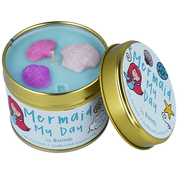 Mermaid My Day Tinned Candle