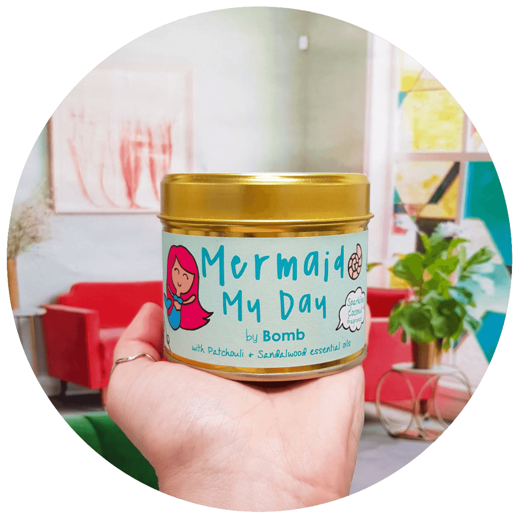 Mermaid My Day Tinned Candle