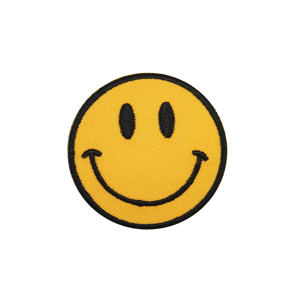 Iron on Patch - Small Smiley