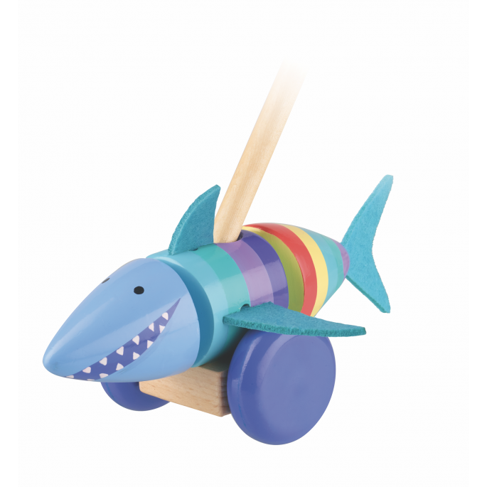 Shark Push Along Toy