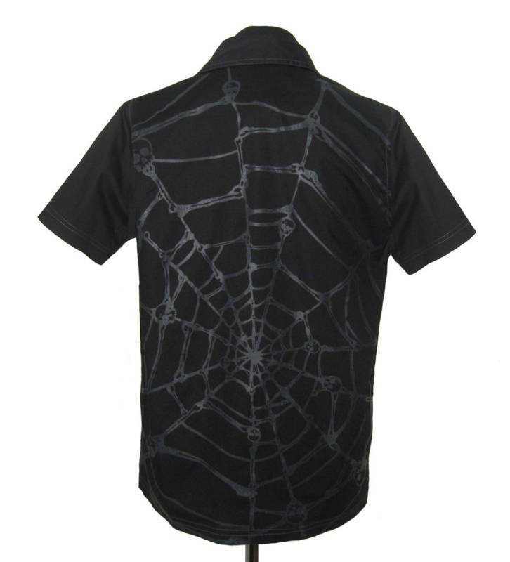 Dead Threads Short Sleeve Spider Web Shirt