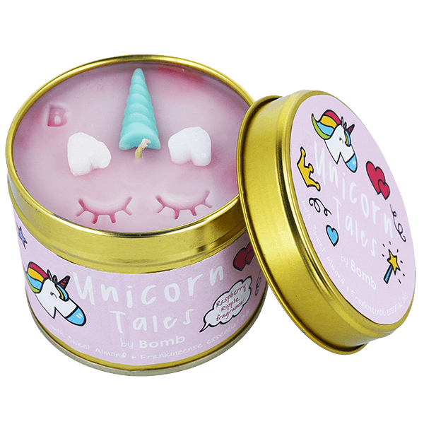 Unicorn Tales Tinned Candle