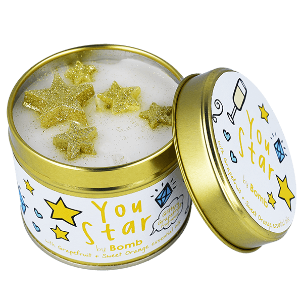 You Star Tinned Candle
